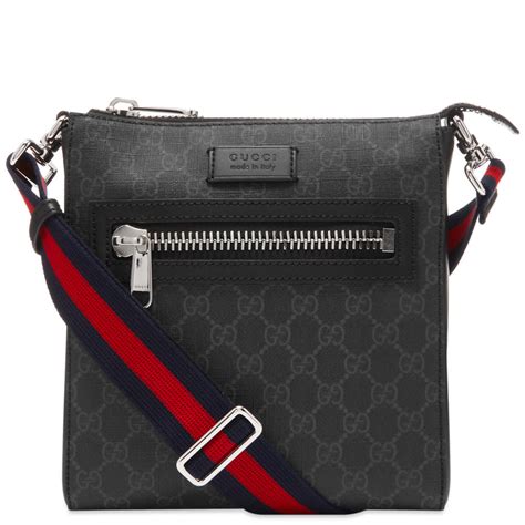 gucci small gg supreme canvas messenger bag|gucci gg supreme crossbody bag.